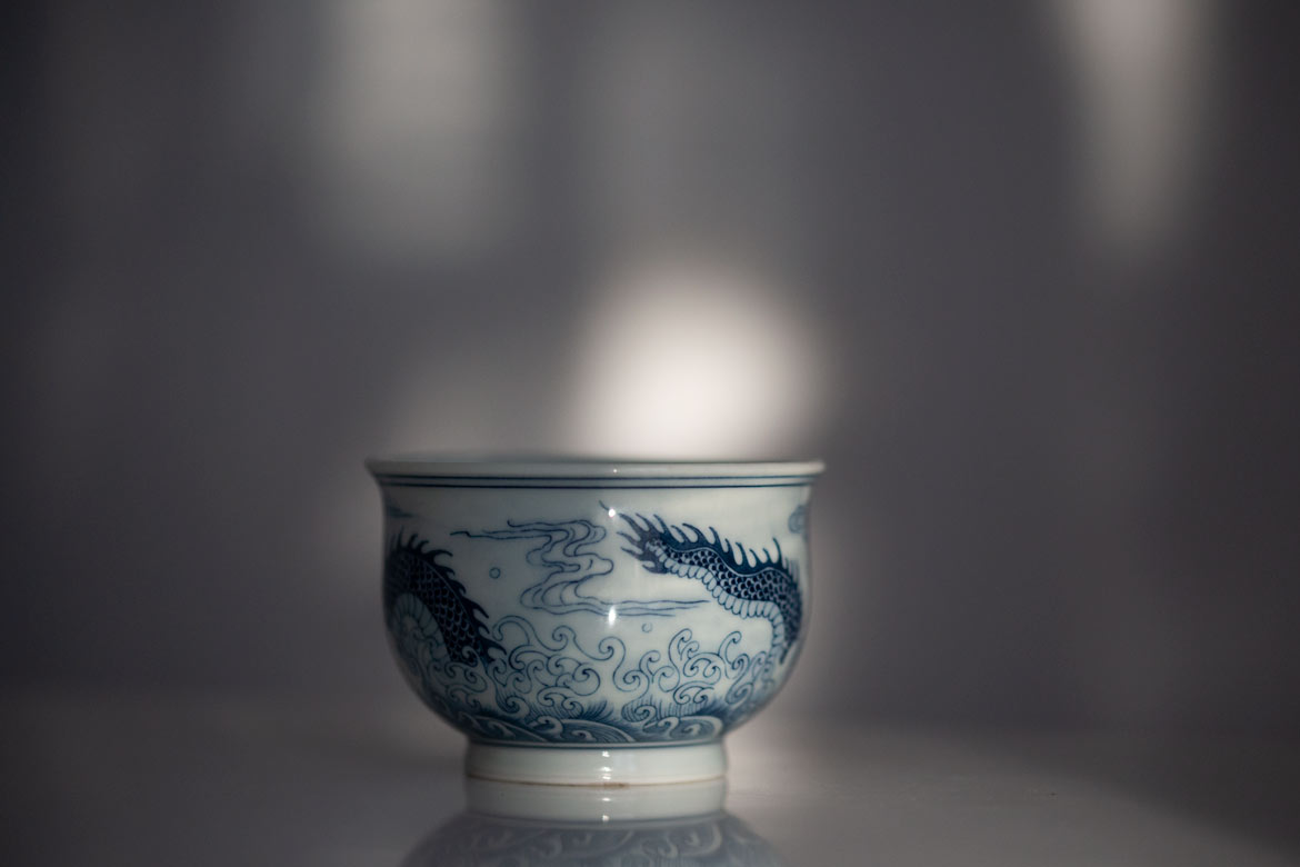 mythical qinghua teacup lushi dragon 12 | BITTERLEAF TEAS mythical qinghua teacup lushi dragon 12 | BITTERLEAF TEAS