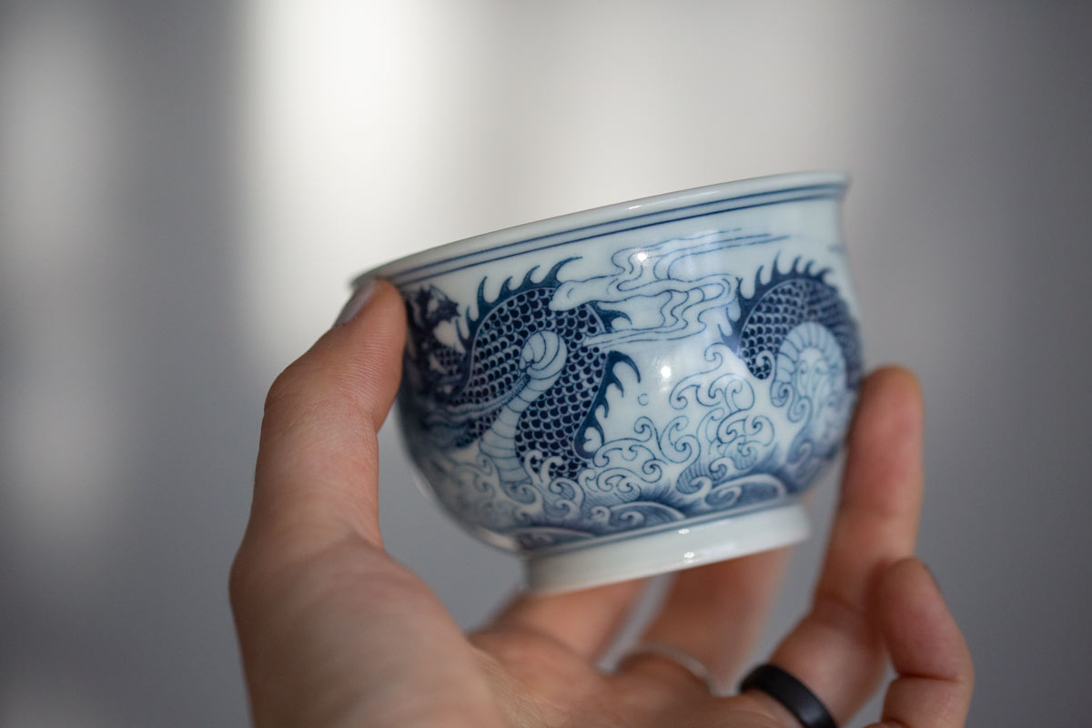 mythical qinghua teacup lushi dragon 5 | BITTERLEAF TEAS mythical qinghua teacup lushi dragon 5 | BITTERLEAF TEAS