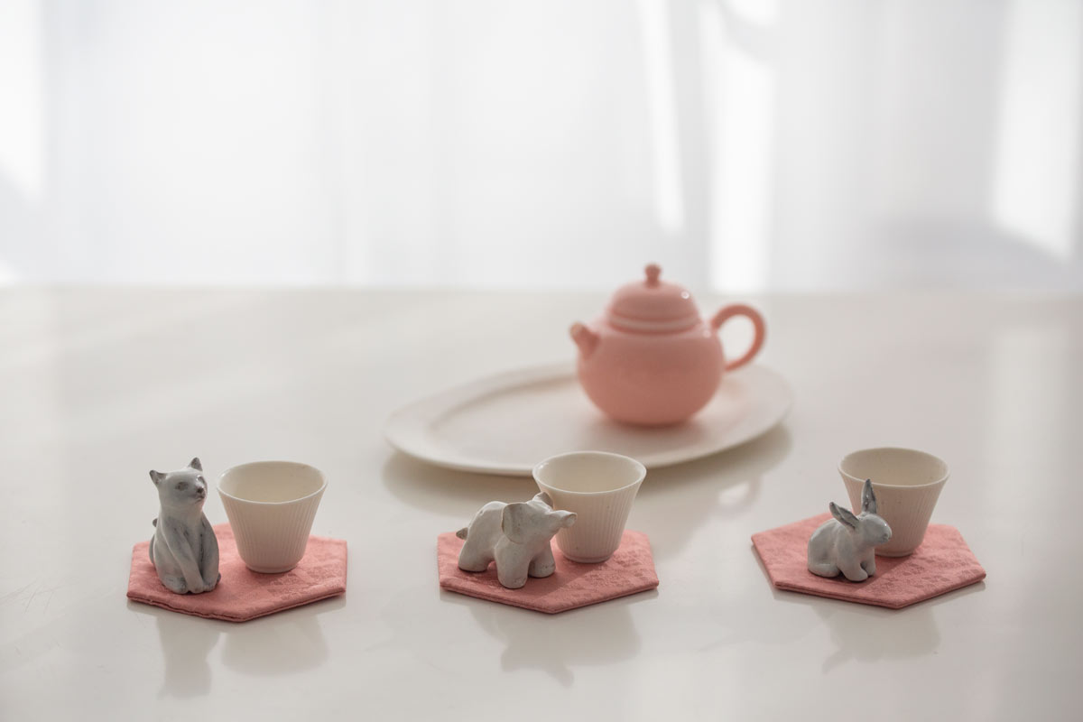 brocade cloth coaster 7 | BITTERLEAF TEAS