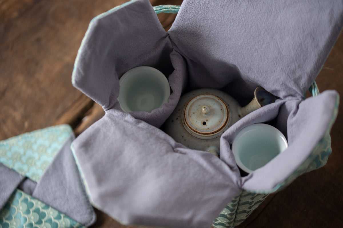 brocade teaware pouch lg 11 22 1 | BITTERLEAF TEAS