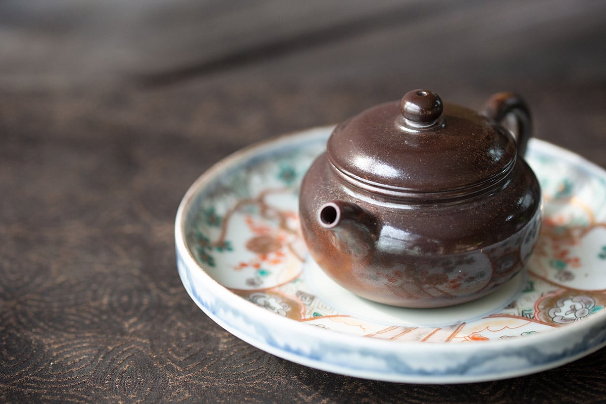 black pearl fanggu wood fired jianshui zitao teapot 2 | BITTERLEAF TEAS