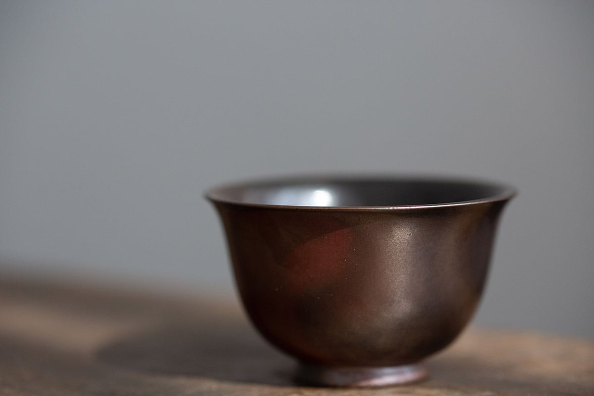 black pearl wood fired jianshui zitao teacup 5 | BITTERLEAF TEAS black pearl wood fired jianshui zitao teacup 5 | BITTERLEAF TEAS
