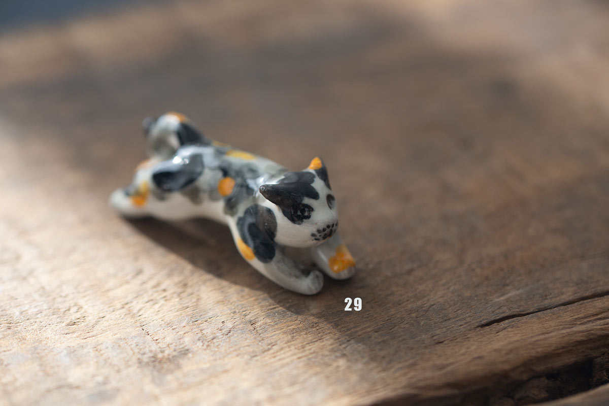 cat republic teacup orange tri 8 | BITTERLEAF TEAS