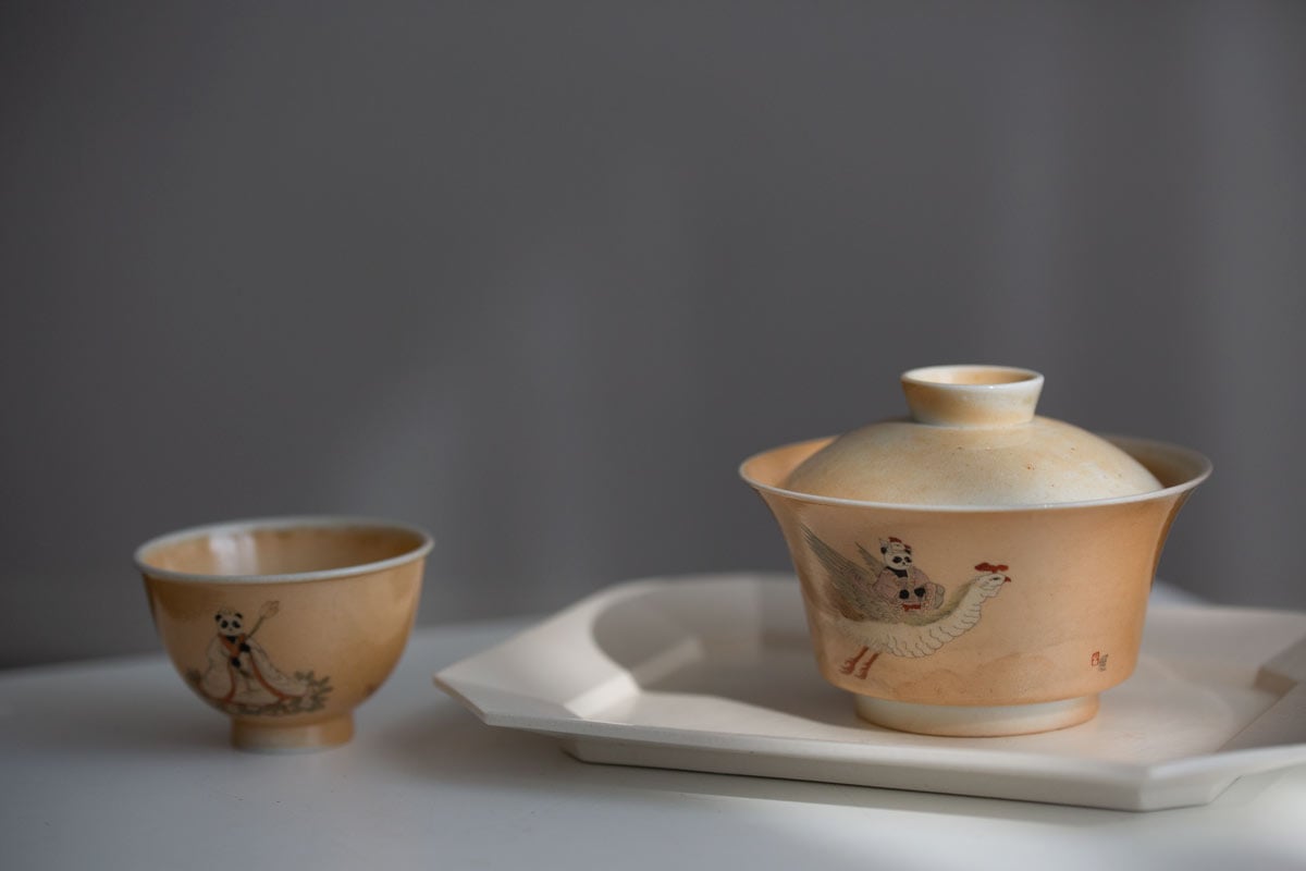 panda society wood fired gaiwan 9 | BITTERLEAF TEAS panda society wood fired gaiwan 9 | BITTERLEAF TEAS