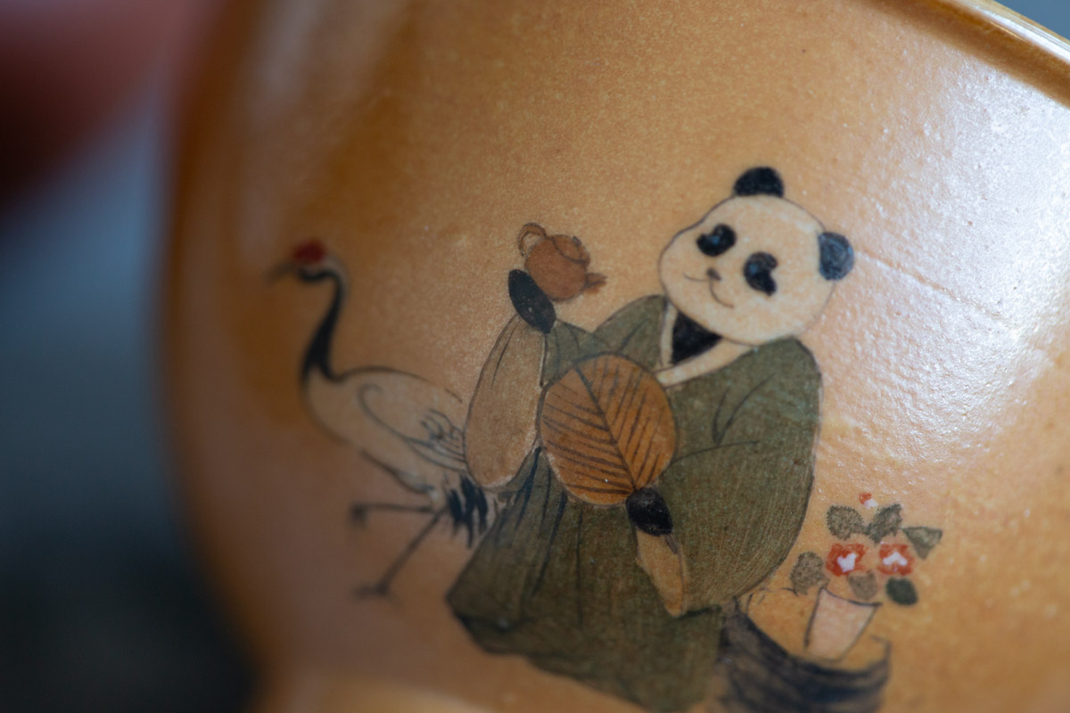 panda society wood fired teacup crane 2 3 | BITTERLEAF TEAS panda society wood fired teacup crane 2 3 | BITTERLEAF TEAS
