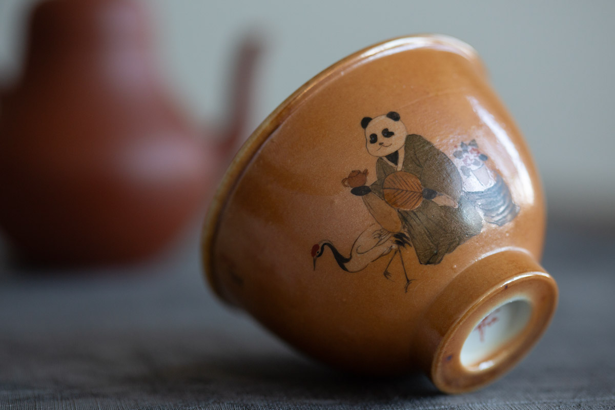 panda society wood fired teacup crane 2 4 | BITTERLEAF TEAS panda society wood fired teacup crane 2 4 | BITTERLEAF TEAS