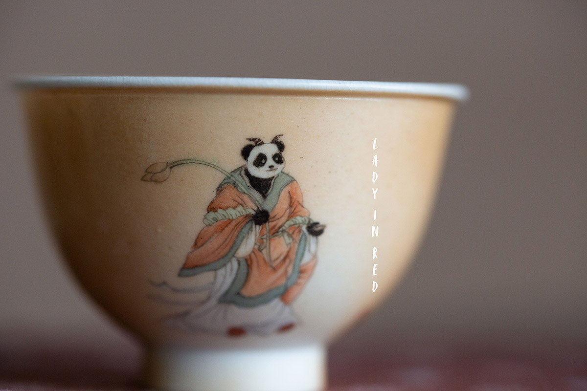 panda society wood fired teacup ladies 3 | BITTERLEAF TEAS
