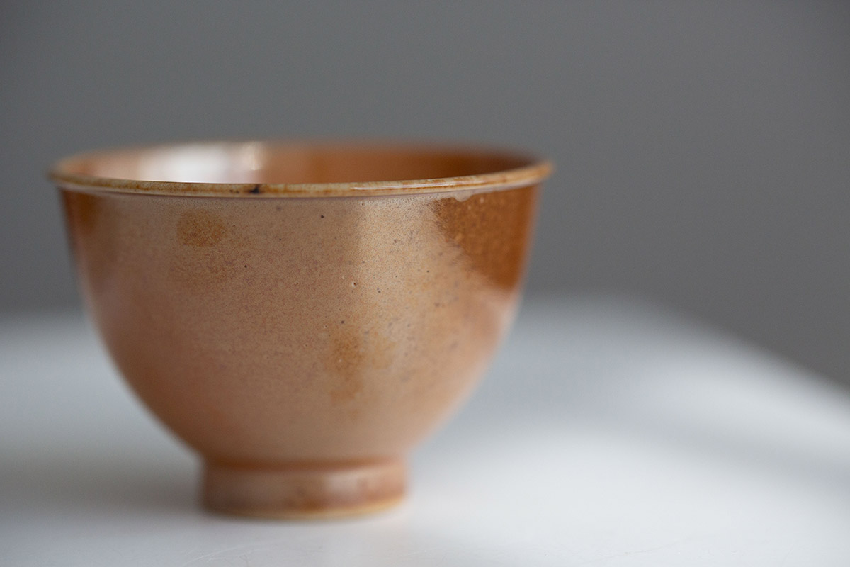 panda society wood fired teacup tiger 18 | BITTERLEAF TEAS