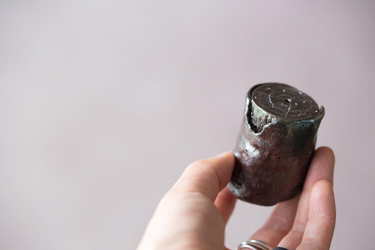 stump wood fired jianshui zitao lid holder 5 | BITTERLEAF TEAS