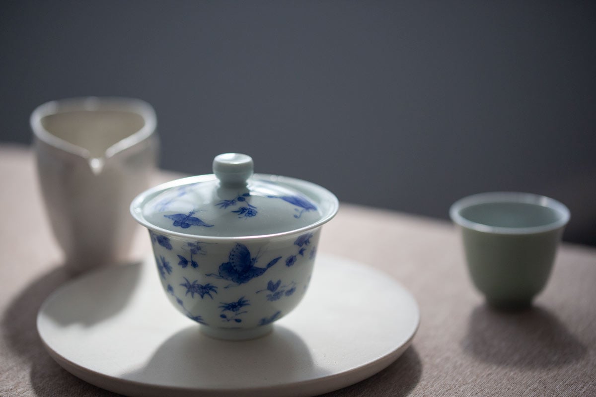 imperial blue gaiwan botany 11 | BITTERLEAF TEAS