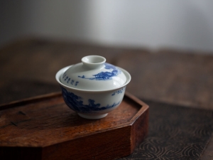 imperial blue gaiwan shanshui 1 | BITTERLEAF TEAS