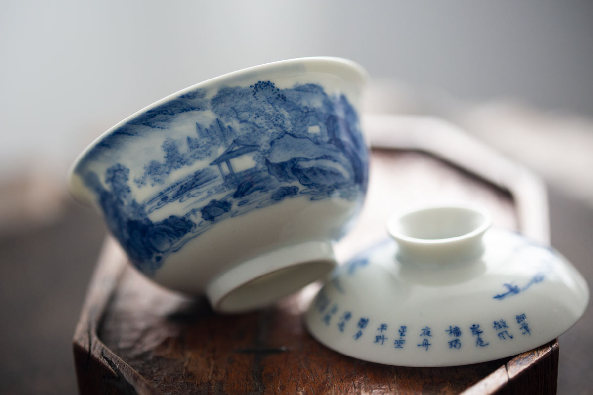 imperial blue gaiwan shanshui 3 | BITTERLEAF TEAS imperial blue gaiwan shanshui 3 | BITTERLEAF TEAS