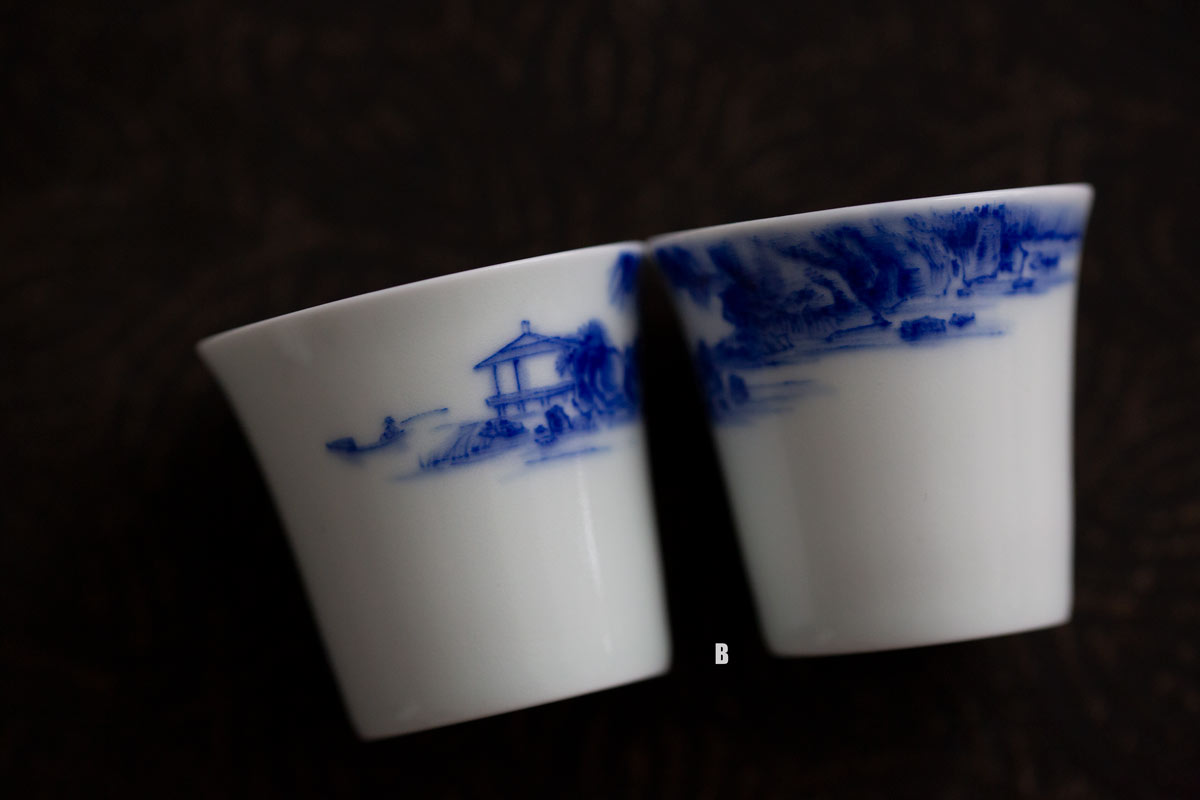 imperial blue mini teacup shanshui 14 | BITTERLEAF TEAS imperial blue mini teacup shanshui 14 | BITTERLEAF TEAS