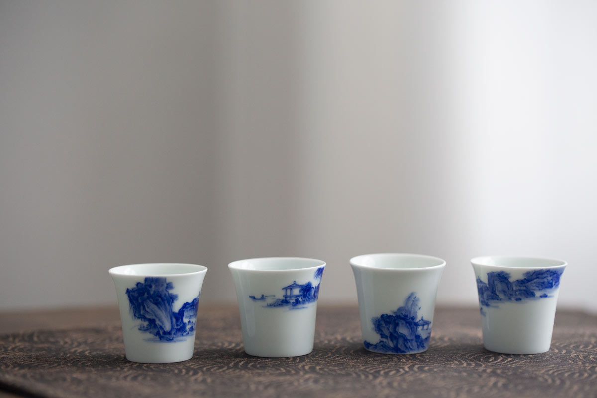 imperial blue mini teacup shanshui 4 | BITTERLEAF TEAS imperial blue mini teacup shanshui 4 | BITTERLEAF TEAS
