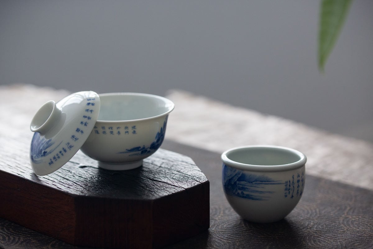 imperial blue teacup shanshui 1 | BITTERLEAF TEAS imperial blue teacup shanshui 1 | BITTERLEAF TEAS