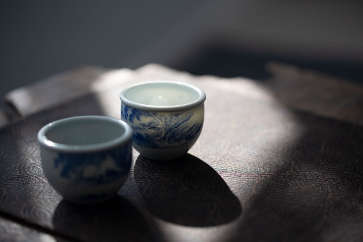 imperial blue teacup shanshui 14 | BITTERLEAF TEAS imperial blue teacup shanshui 14 | BITTERLEAF TEAS