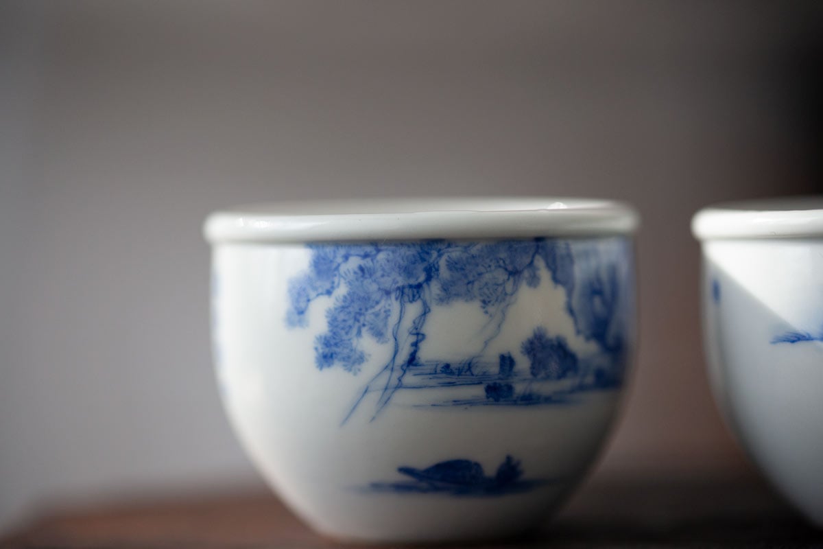 imperial blue teacup shanshui 5 | BITTERLEAF TEAS imperial blue teacup shanshui 5 | BITTERLEAF TEAS