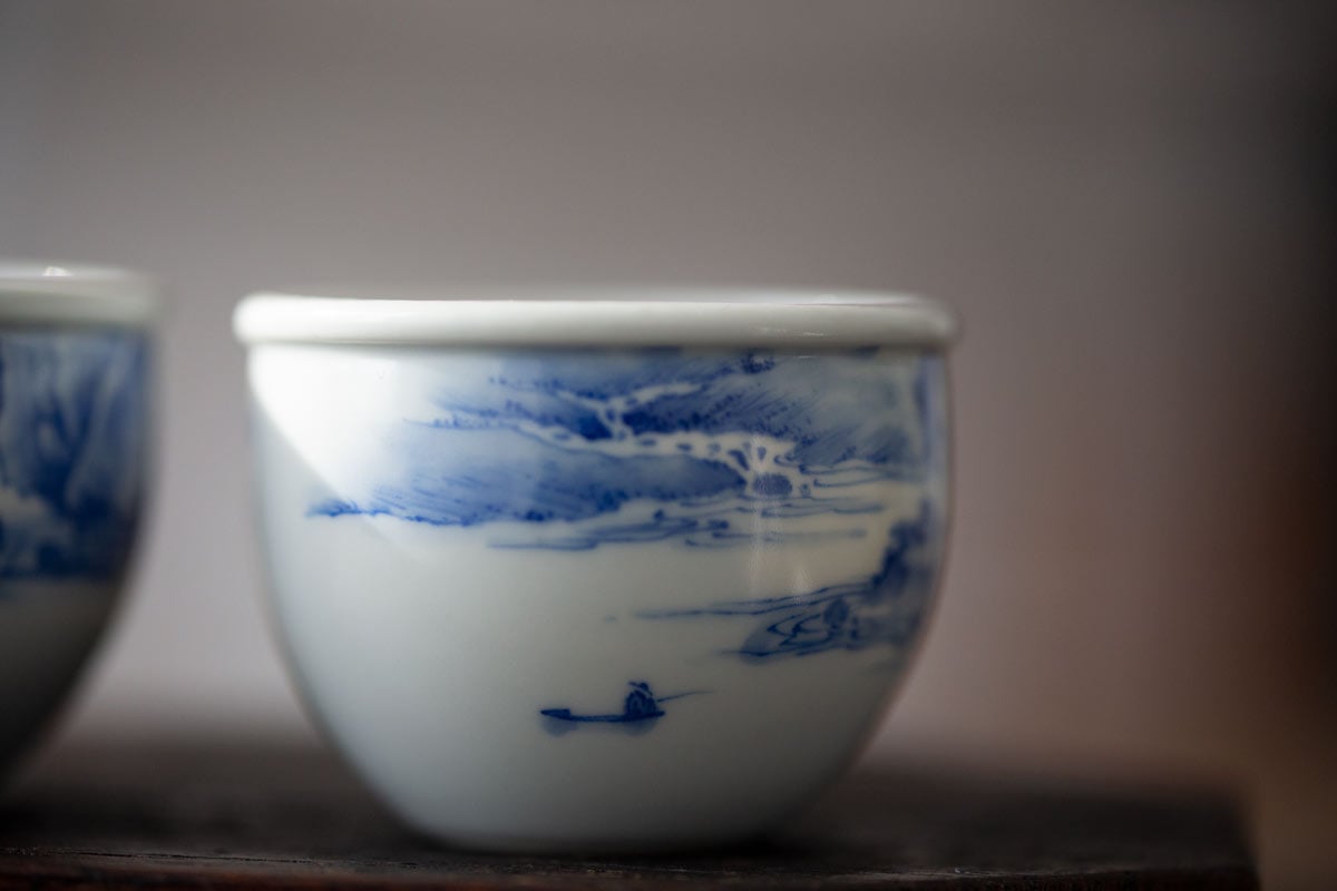 imperial blue teacup shanshui 6 | BITTERLEAF TEAS imperial blue teacup shanshui 6 | BITTERLEAF TEAS