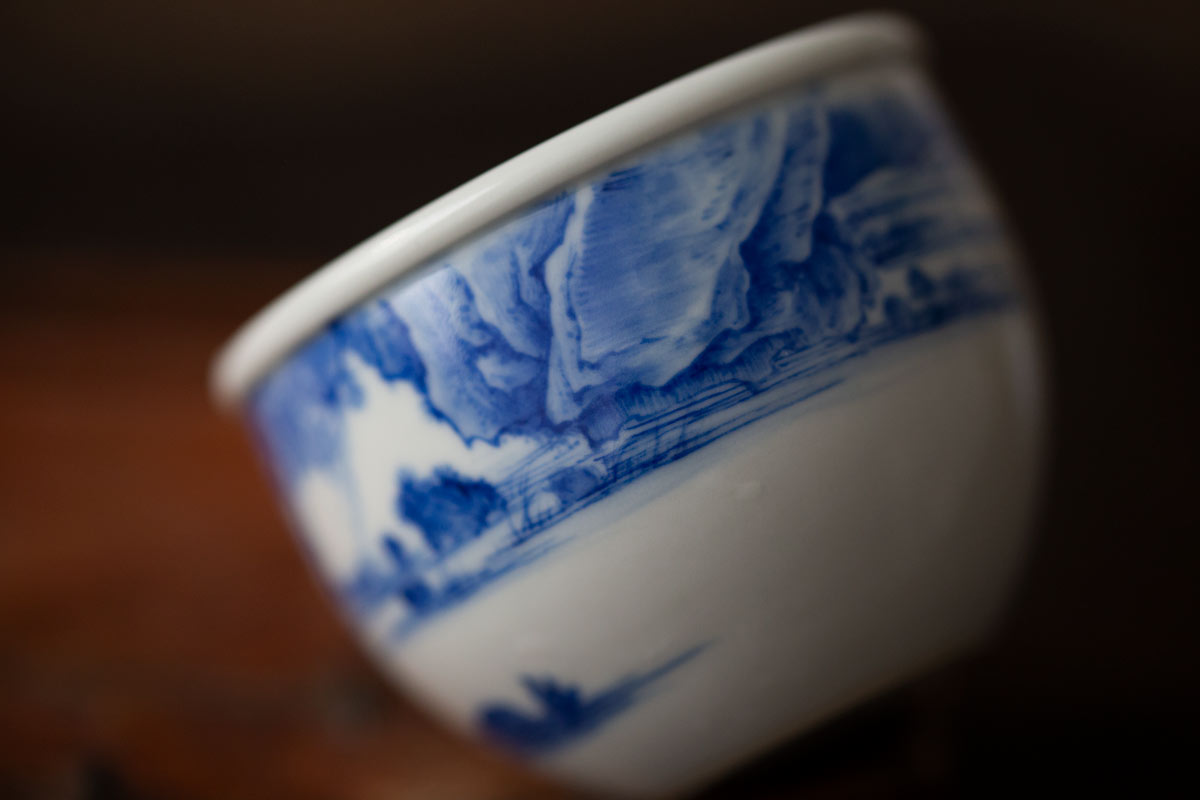 imperial blue teacup shanshui 8 | BITTERLEAF TEAS imperial blue teacup shanshui 8 | BITTERLEAF TEAS