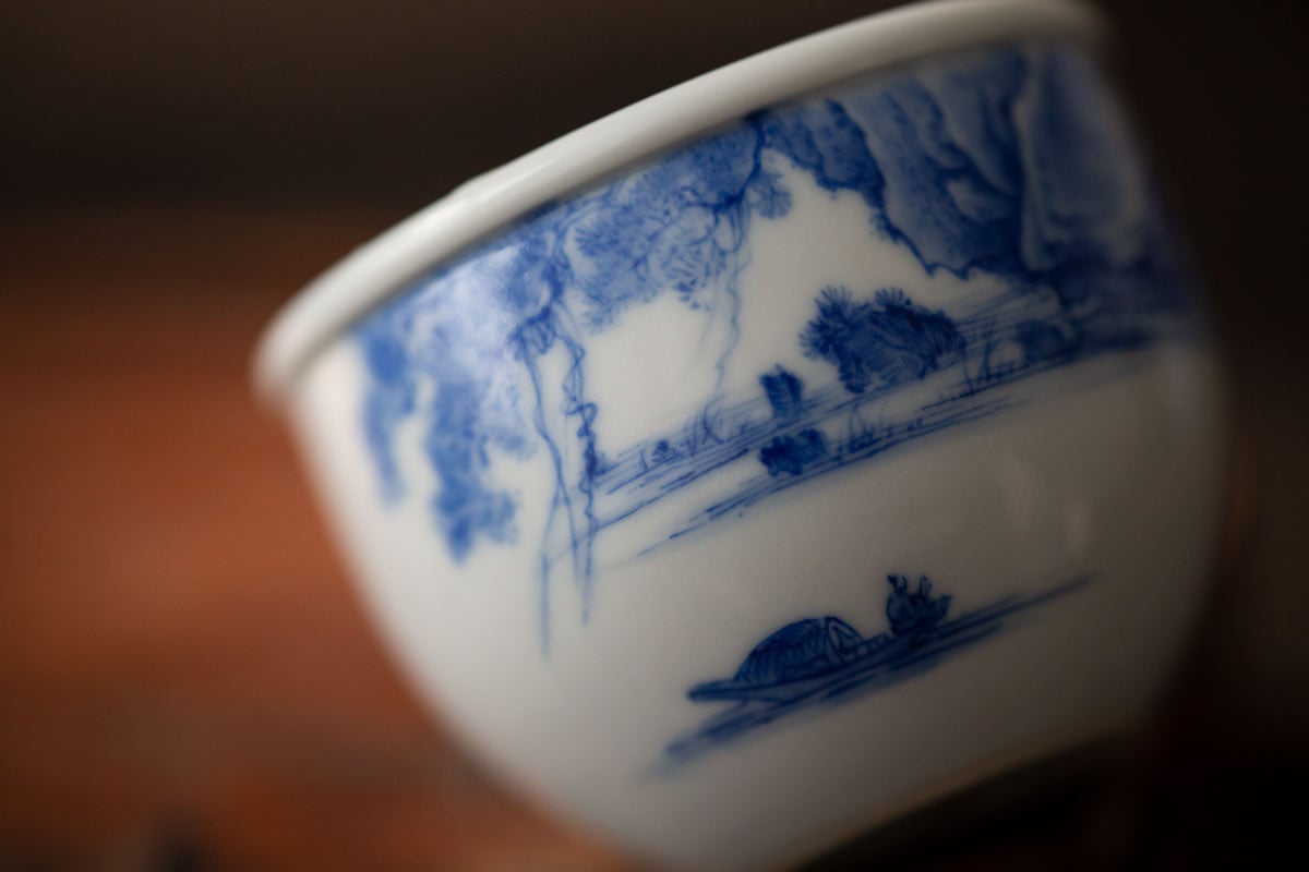 imperial blue teacup shanshui 9 | BITTERLEAF TEAS imperial blue teacup shanshui 9 | BITTERLEAF TEAS