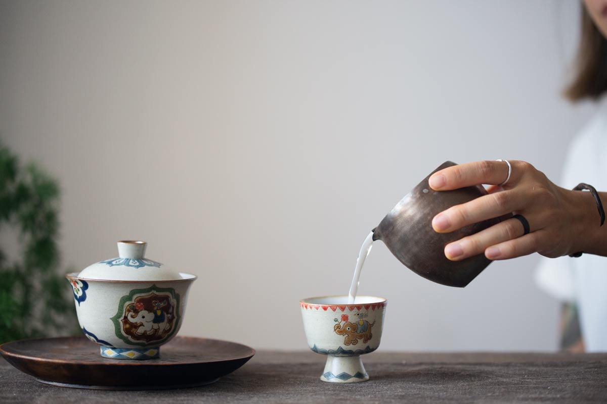 friends of the forest large gaiwan 14 | BITTERLEAF TEAS friends of the forest large gaiwan 14 | BITTERLEAF TEAS