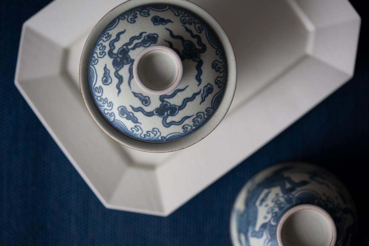 muted qinghua gaiwan qilin 3 | BITTERLEAF TEAS muted qinghua gaiwan qilin 3 | BITTERLEAF TEAS