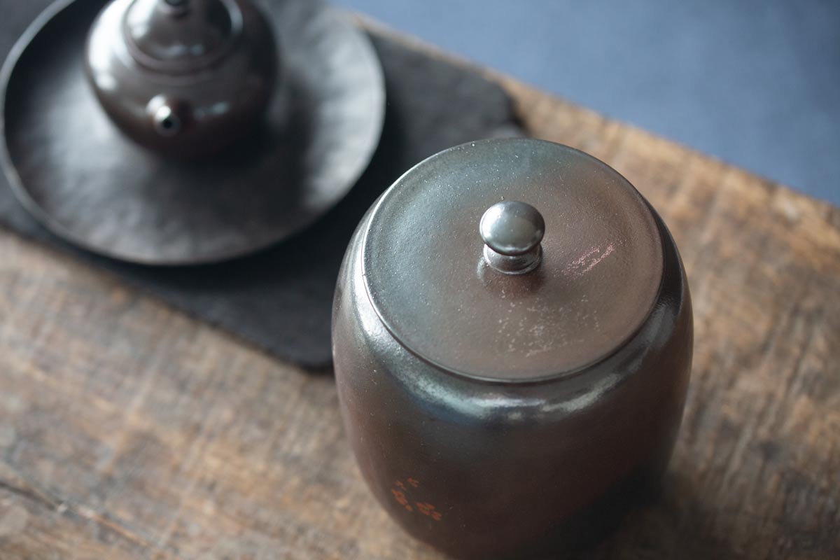 black pearl wood fired jianshui zitao tea jar 2 | BITTERLEAF TEAS black pearl wood fired jianshui zitao tea jar 2 | BITTERLEAF TEAS