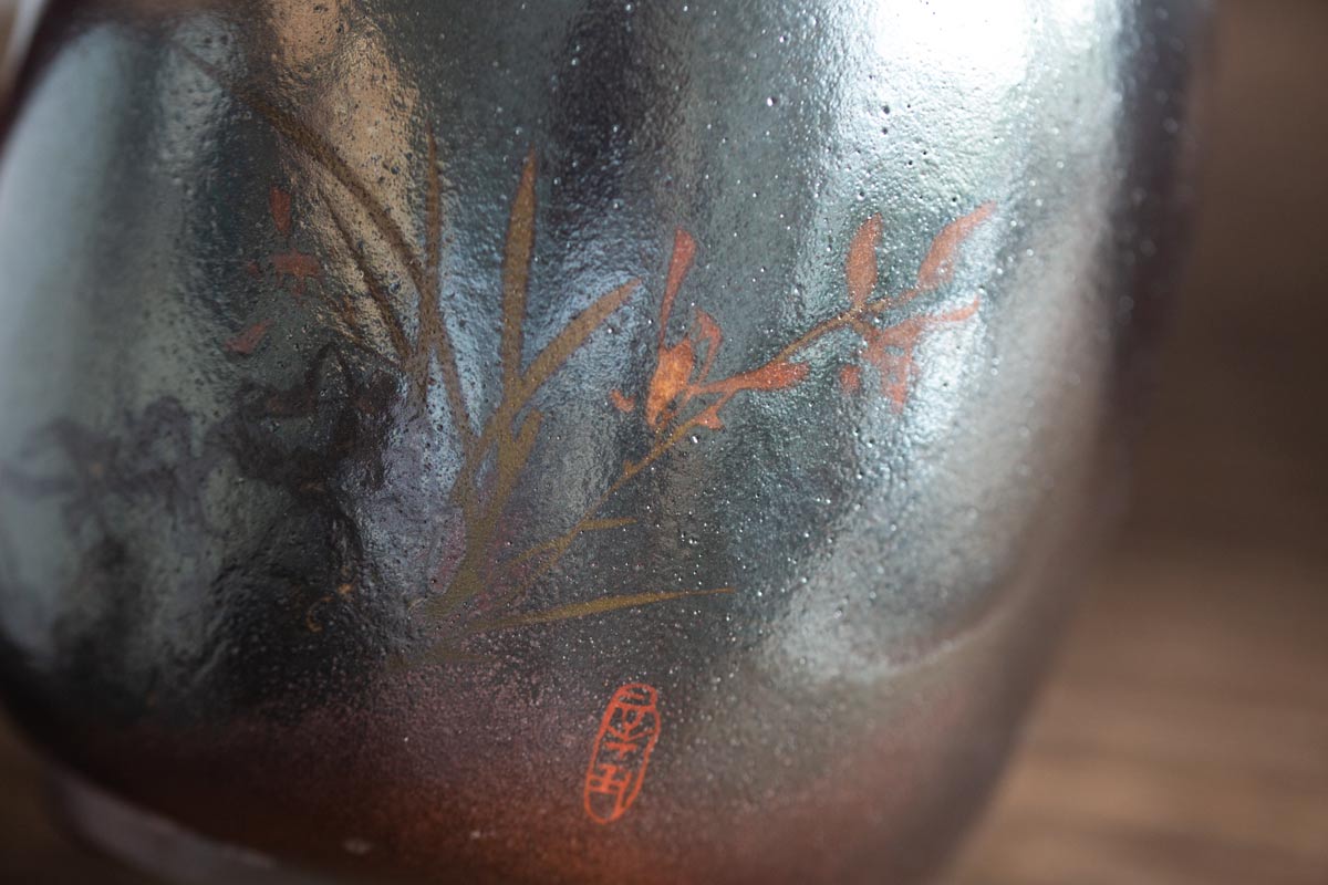 black pearl wood fired jianshui zitao tea jar 9 | BITTERLEAF TEAS black pearl wood fired jianshui zitao tea jar 9 | BITTERLEAF TEAS