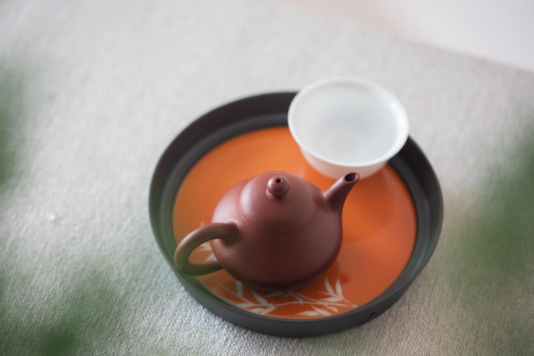 chaozhou clay mini pear teapot 7 23 3 | BITTERLEAF TEAS chaozhou clay mini pear teapot 7 23 3 | BITTERLEAF TEAS