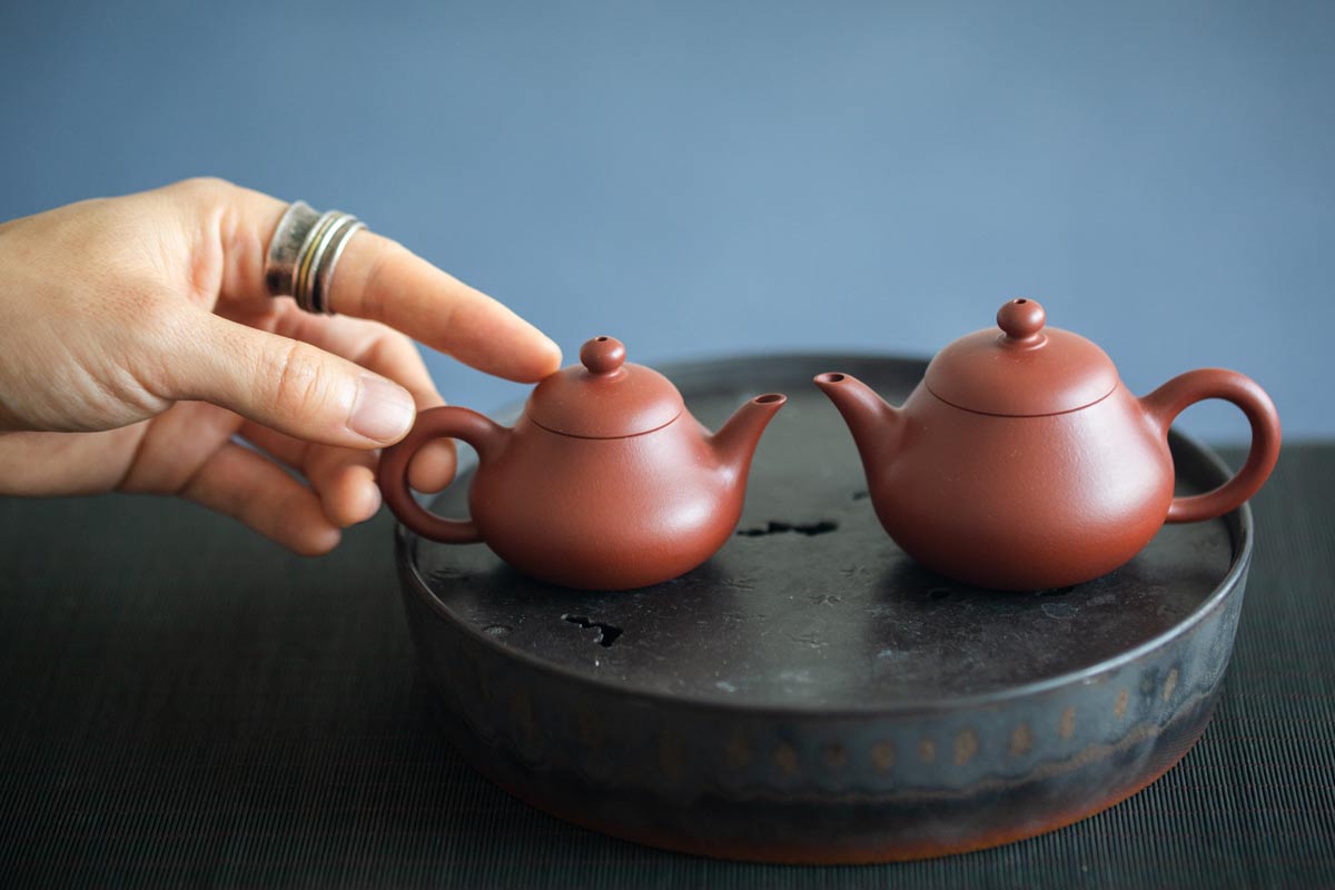 chaozhou clay mini pear teapot 7 23 4 | BITTERLEAF TEAS chaozhou clay mini pear teapot 7 23 4 | BITTERLEAF TEAS