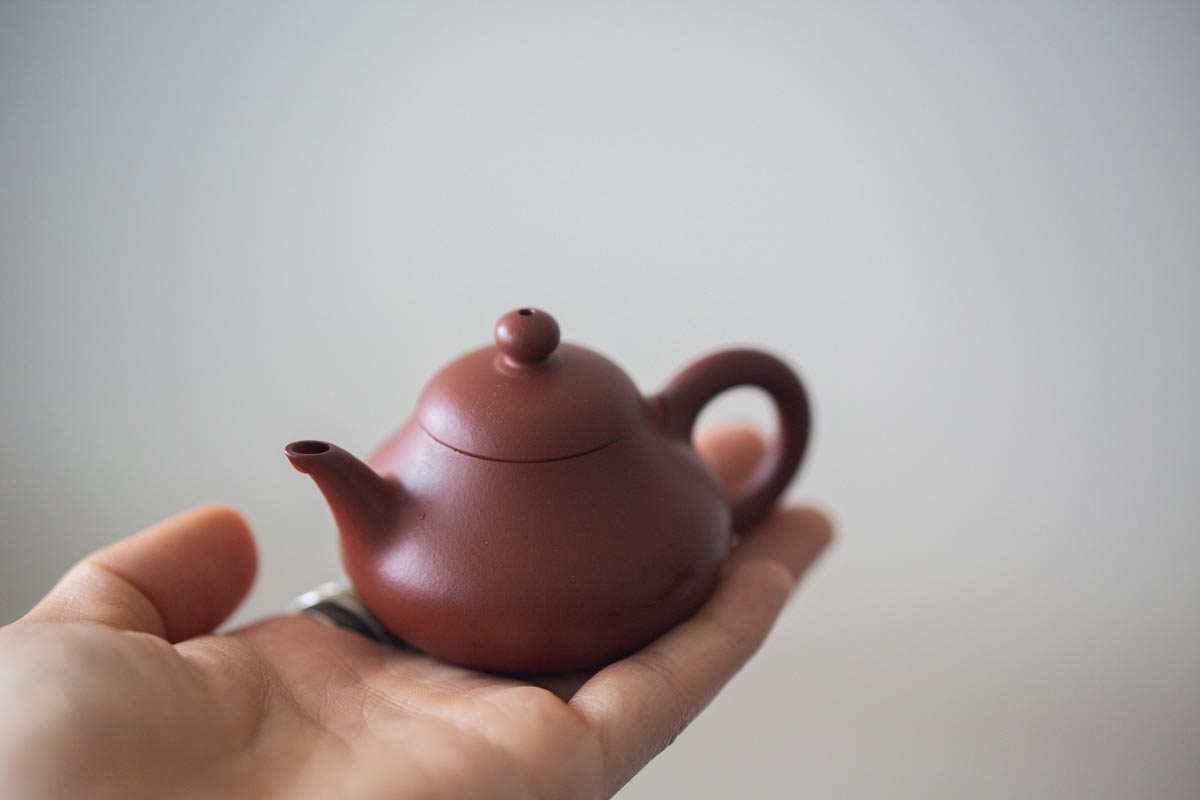 chaozhou clay mini pear teapot 7 23 6 | BITTERLEAF TEAS chaozhou clay mini pear teapot 7 23 6 | BITTERLEAF TEAS