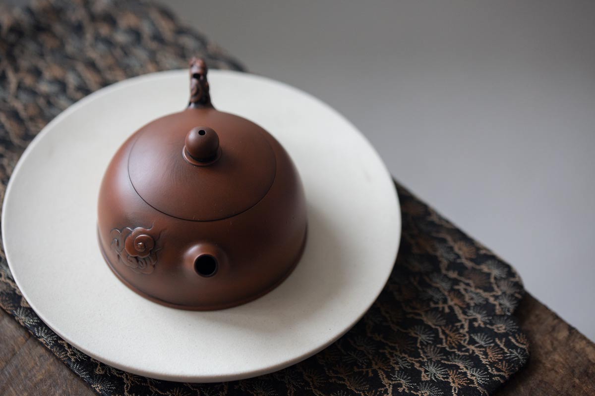 cloud 9 jianshui zitao teapot half moon 12 | BITTERLEAF TEAS cloud 9 jianshui zitao teapot half moon 12 | BITTERLEAF TEAS