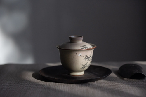 Printemps Gaiwan - Bamboo & Crane