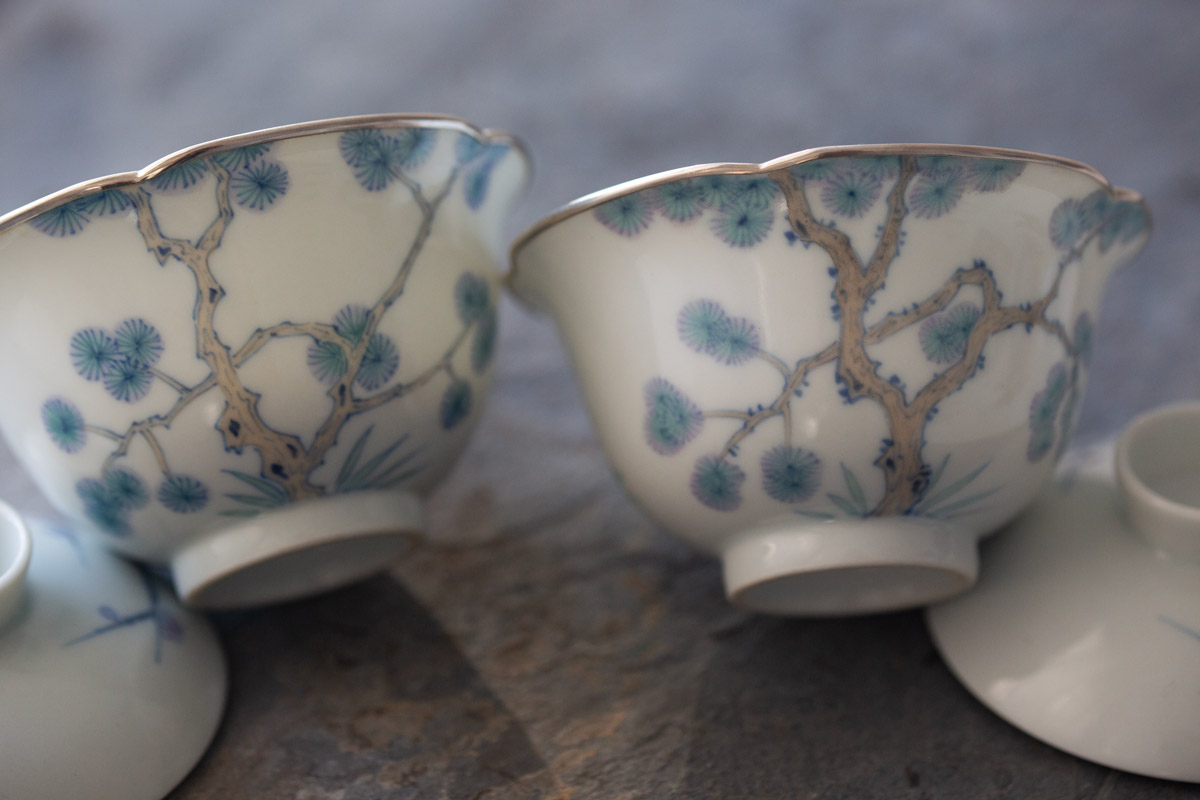 zephyr silver bound 3 friends gaiwan 12 | BITTERLEAF TEAS zephyr silver bound 3 friends gaiwan 12 | BITTERLEAF TEAS
