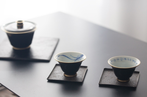 24K Teacup - Oval