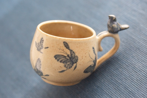 Qinghua Revival Mug - Put a Bird on it