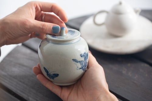 Qinghua Revival Tea Jar - Image 3