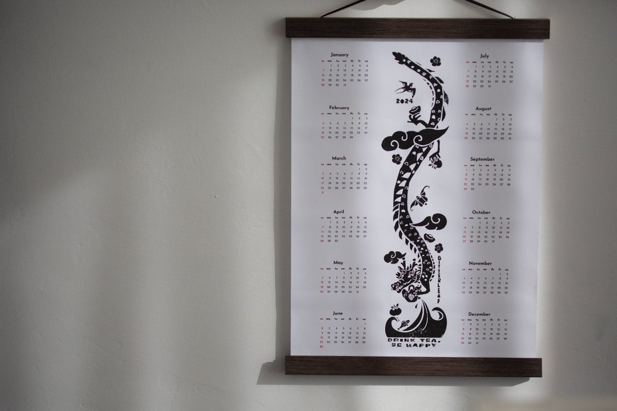 year of the dragon 2024 calendar 3 1 | BITTERLEAF TEAS year of the dragon 2024 calendar 3 1 | BITTERLEAF TEAS