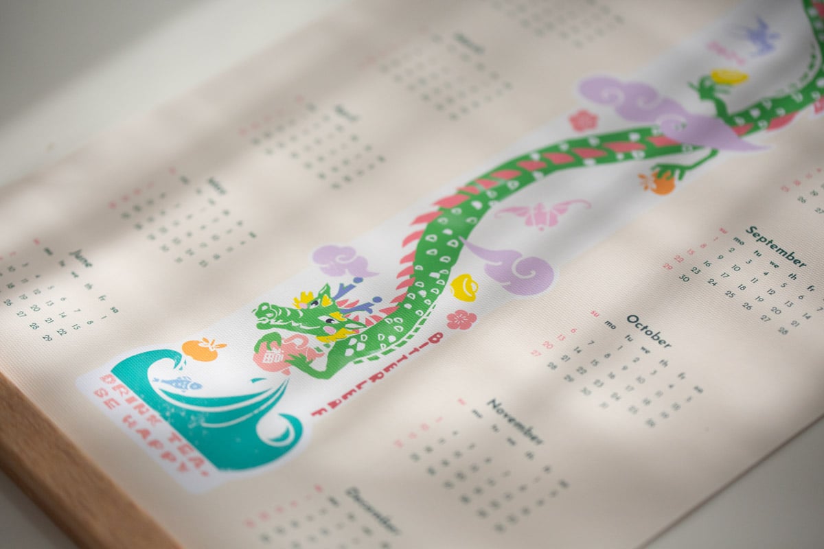 year of the dragon 2024 calendar 5 1 | BITTERLEAF TEAS year of the dragon 2024 calendar 5 1 | BITTERLEAF TEAS