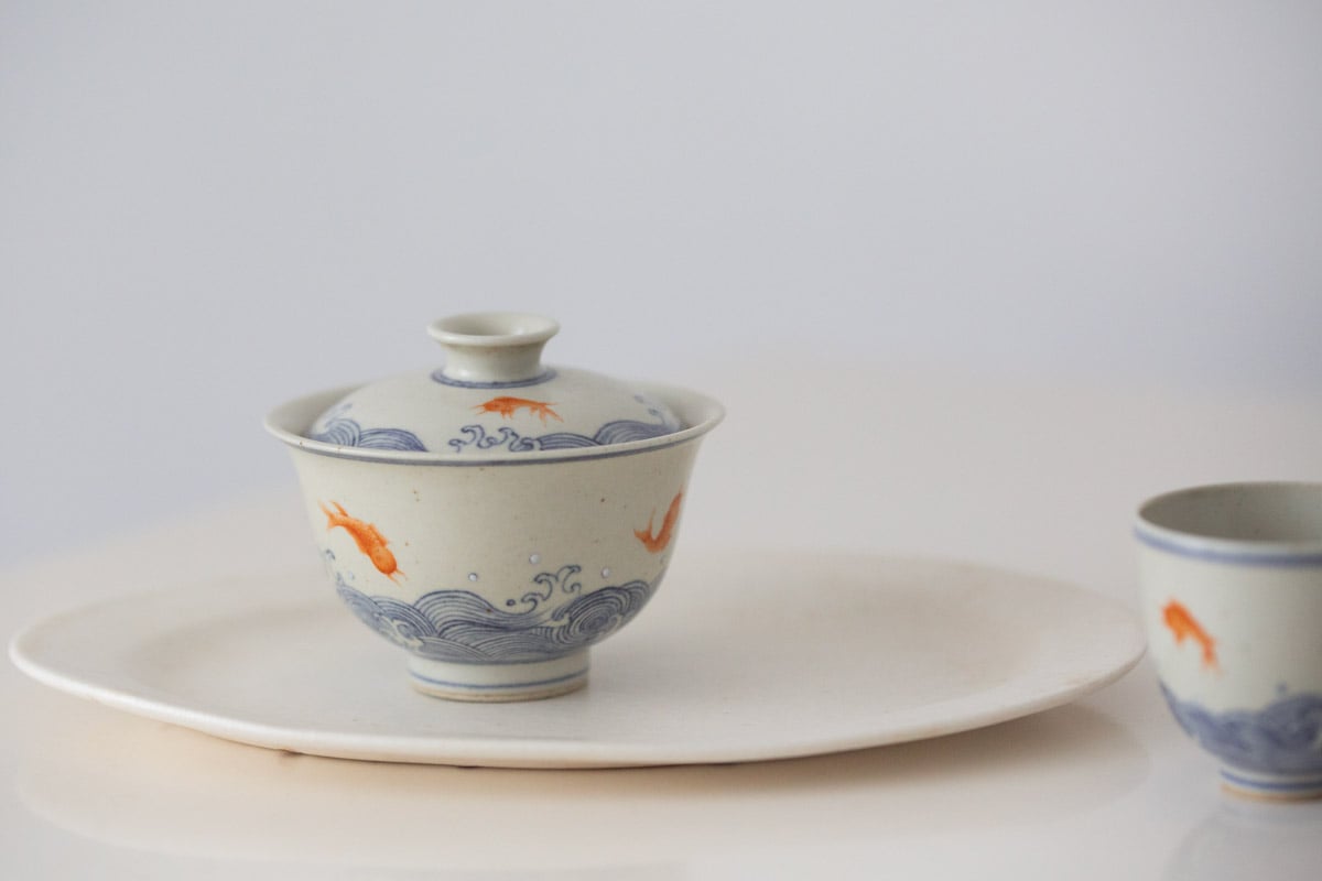 azure gaiwan goldfish 2 | BITTERLEAF TEAS azure gaiwan goldfish 2 | BITTERLEAF TEAS