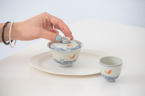 Azure Gaiwan - Goldfish