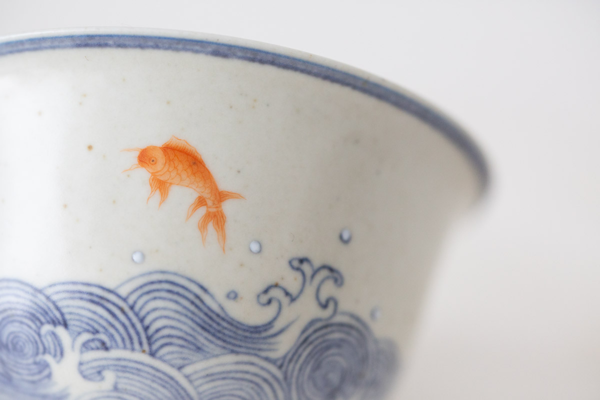 azure gaiwan goldfish 8 | BITTERLEAF TEAS azure gaiwan goldfish 8 | BITTERLEAF TEAS