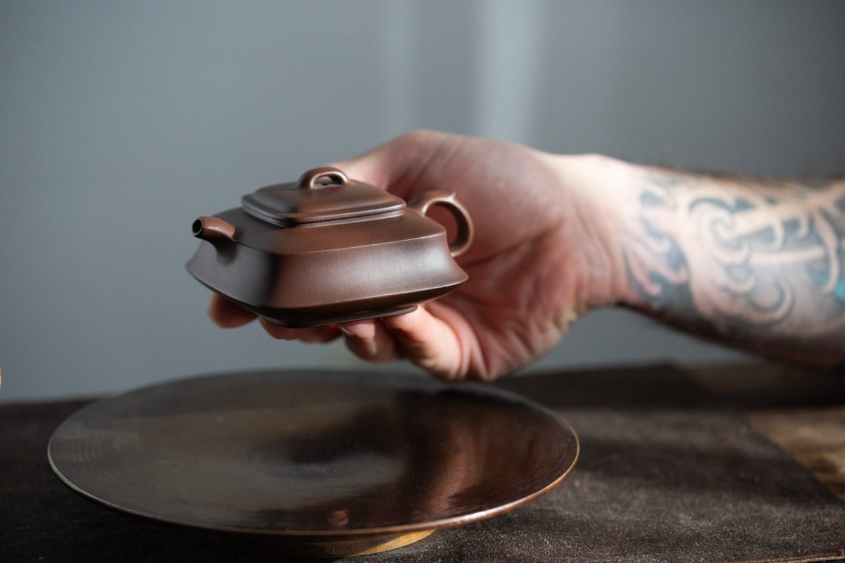 sifang heyun zini yixing zisha teapot 10 | BITTERLEAF TEAS