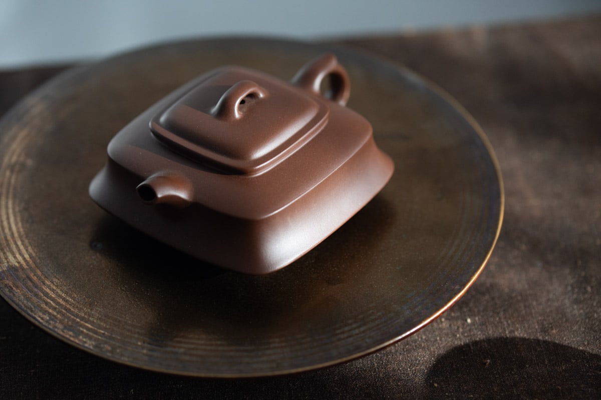 sifang heyun zini yixing zisha teapot 12 | BITTERLEAF TEAS