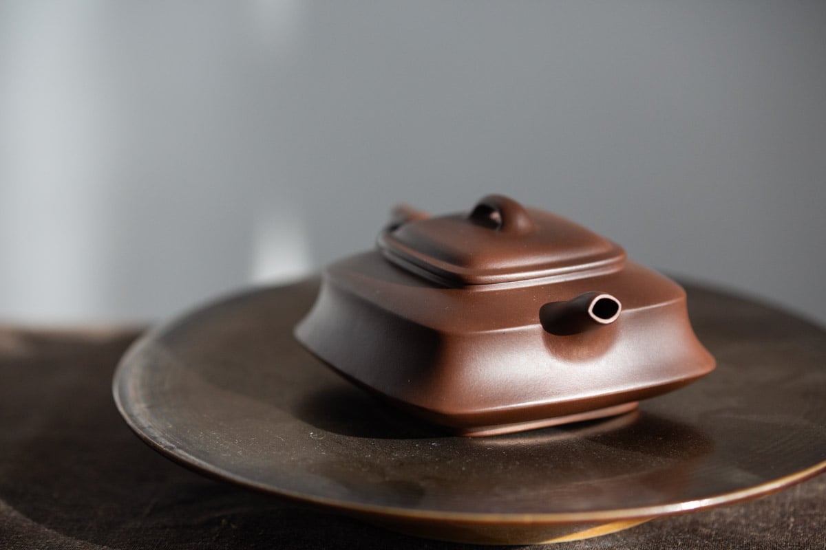 sifang heyun zini yixing zisha teapot 2 | BITTERLEAF TEAS