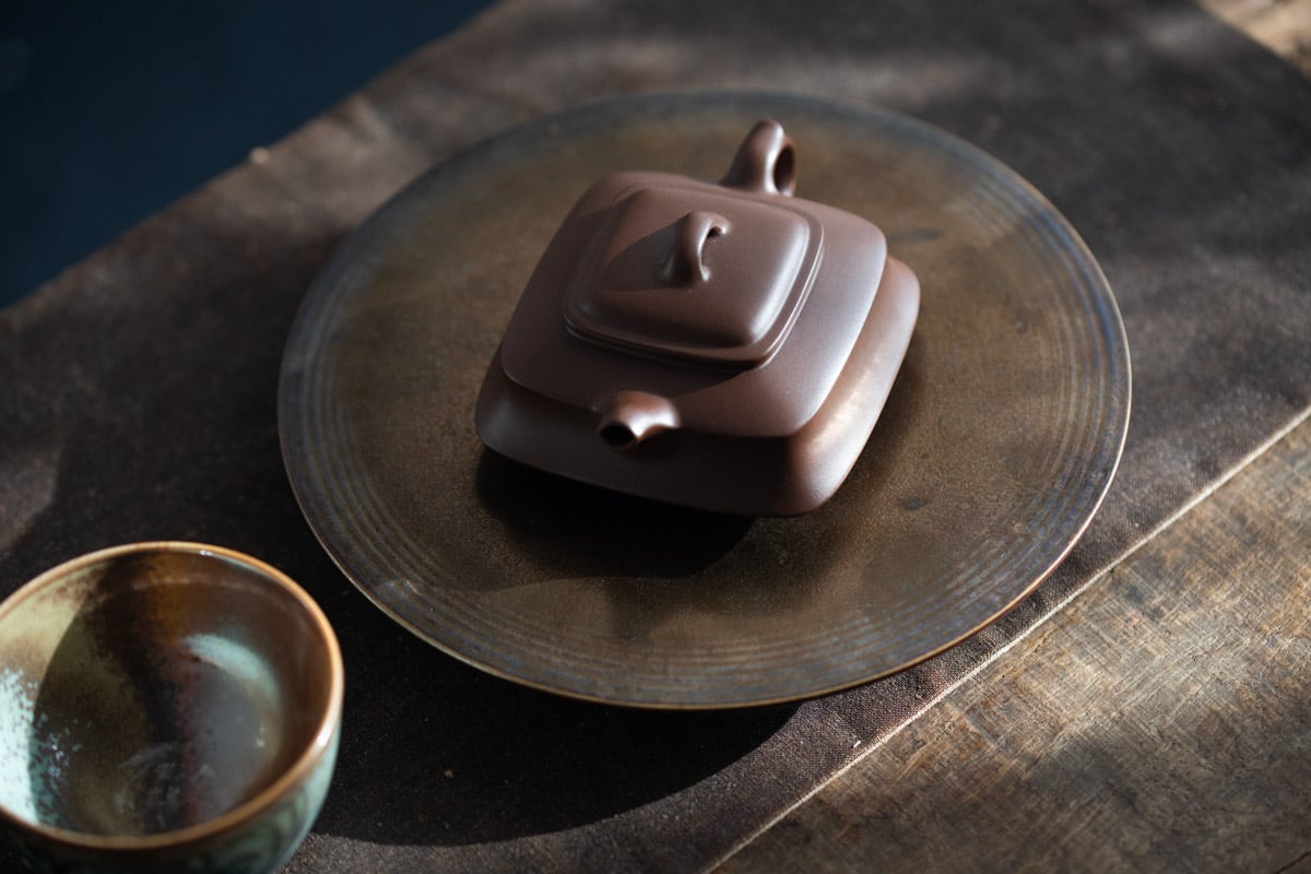 sifang heyun zini yixing zisha teapot 8 | BITTERLEAF TEAS