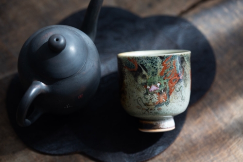 Year of the Dragon Teacup - Liu
