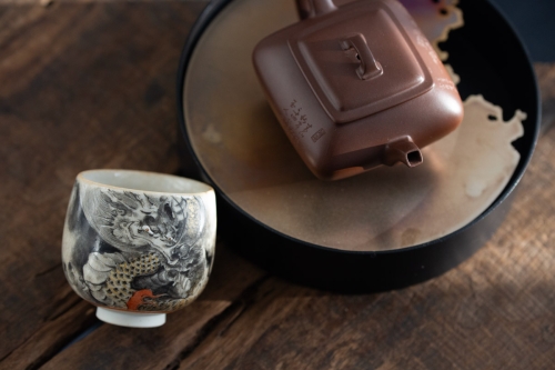 Year of the Dragon Teacup - Wu