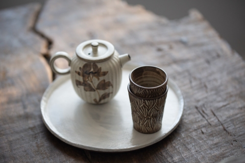 Sculpted Teacup