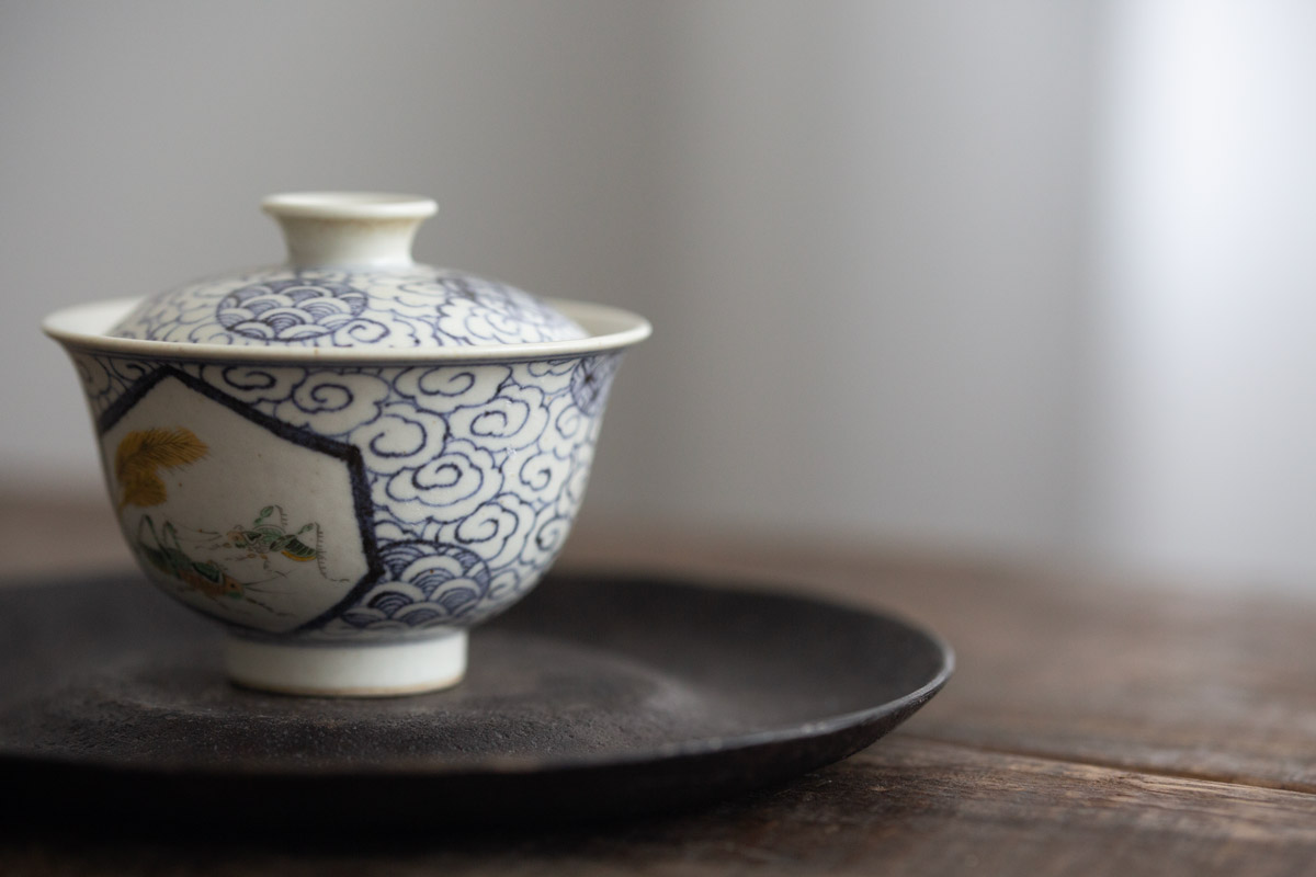 azure qinghua gaiwan grasshopper 6 | BITTERLEAF TEAS azure qinghua gaiwan grasshopper 6 | BITTERLEAF TEAS